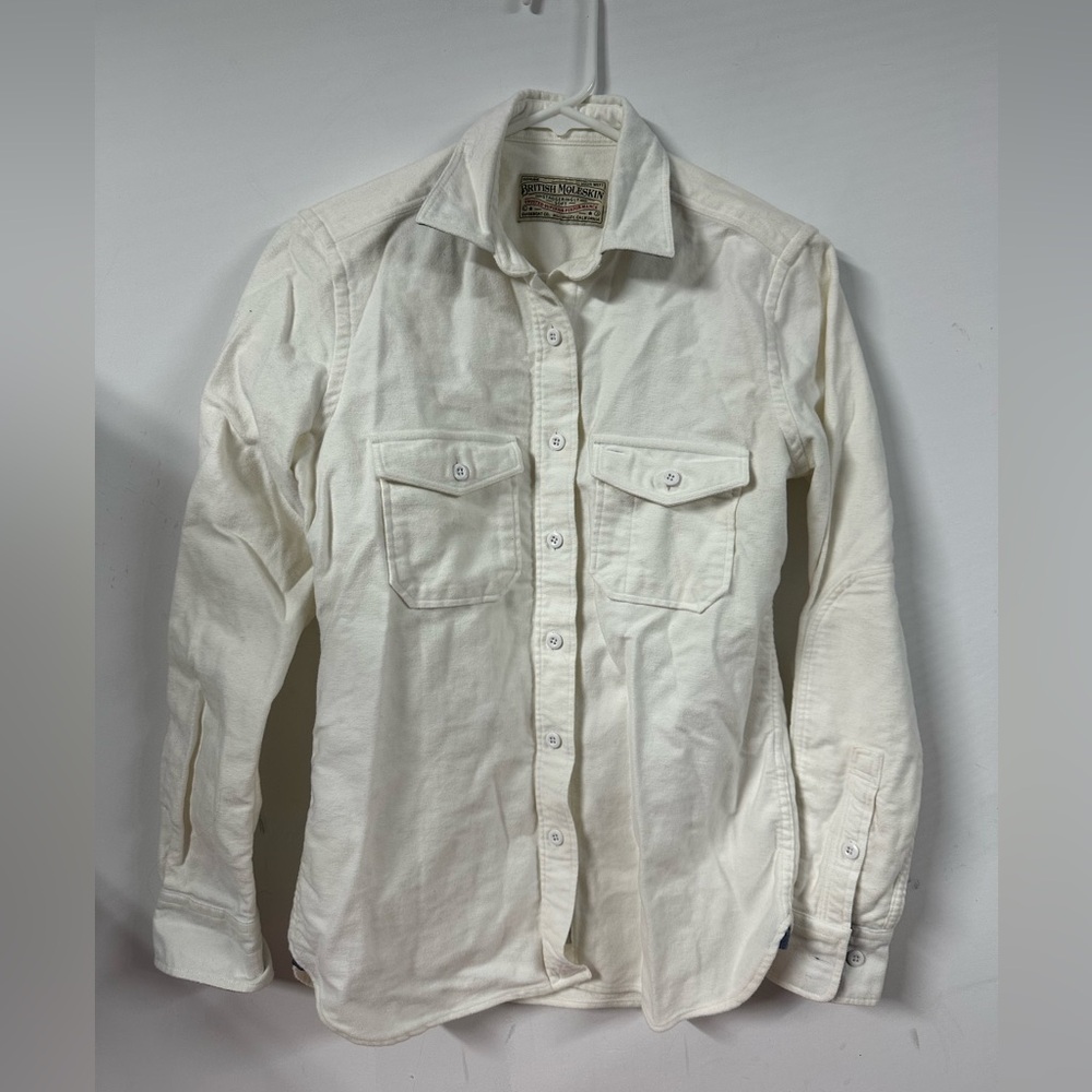 Guideboat Co British Moleskin Shirt Jacket Men's XS Portugal Workwear Rugged